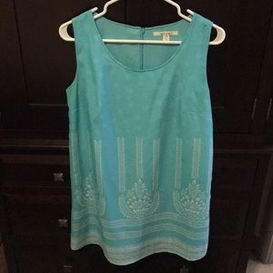 Aqua blue dress